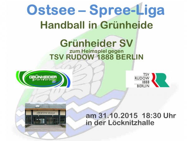 Handball Grünheide_Heimspiel_TSV Rudow 31.10.2015