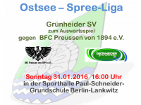 Handball Grünheide_Auswärts gegen BFC Preussen 30.01.2016_16.00