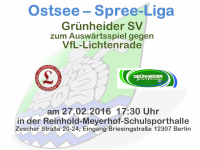 Handball Grünheide_Auswärts gegen VfL-Lichtenrade 27.02.2016 17.30