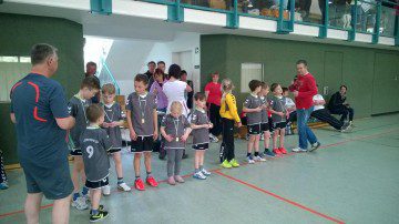 Unsere Minies beim Turnier am 30.03.2014 erfolgreich