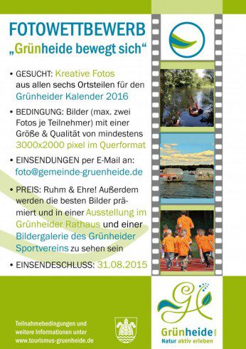 Fotowettbewerb der Gemeinde Grünheide mit GSV-Sonderpreis