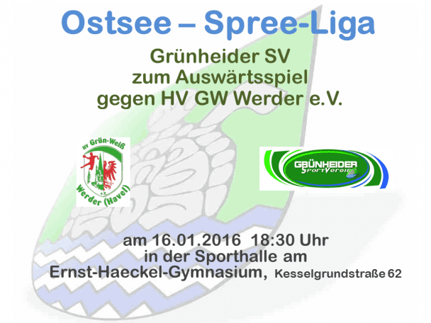 Auf nach Werder… zum Tabellenführer