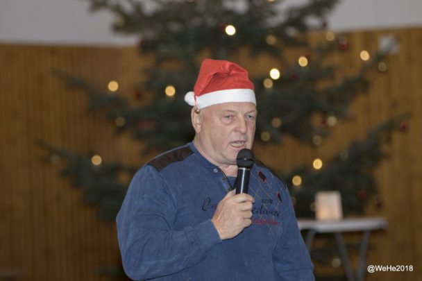 Handballer feiern Weihnachten