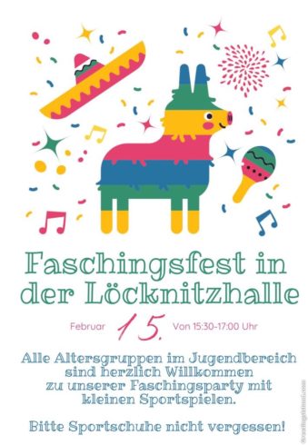 Jugend-Handball-Fasching