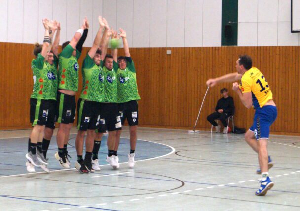 1. Männer: Zittersieg für Grünheider SV beim 27:26 (11:12) gegen den HC Spreewald
