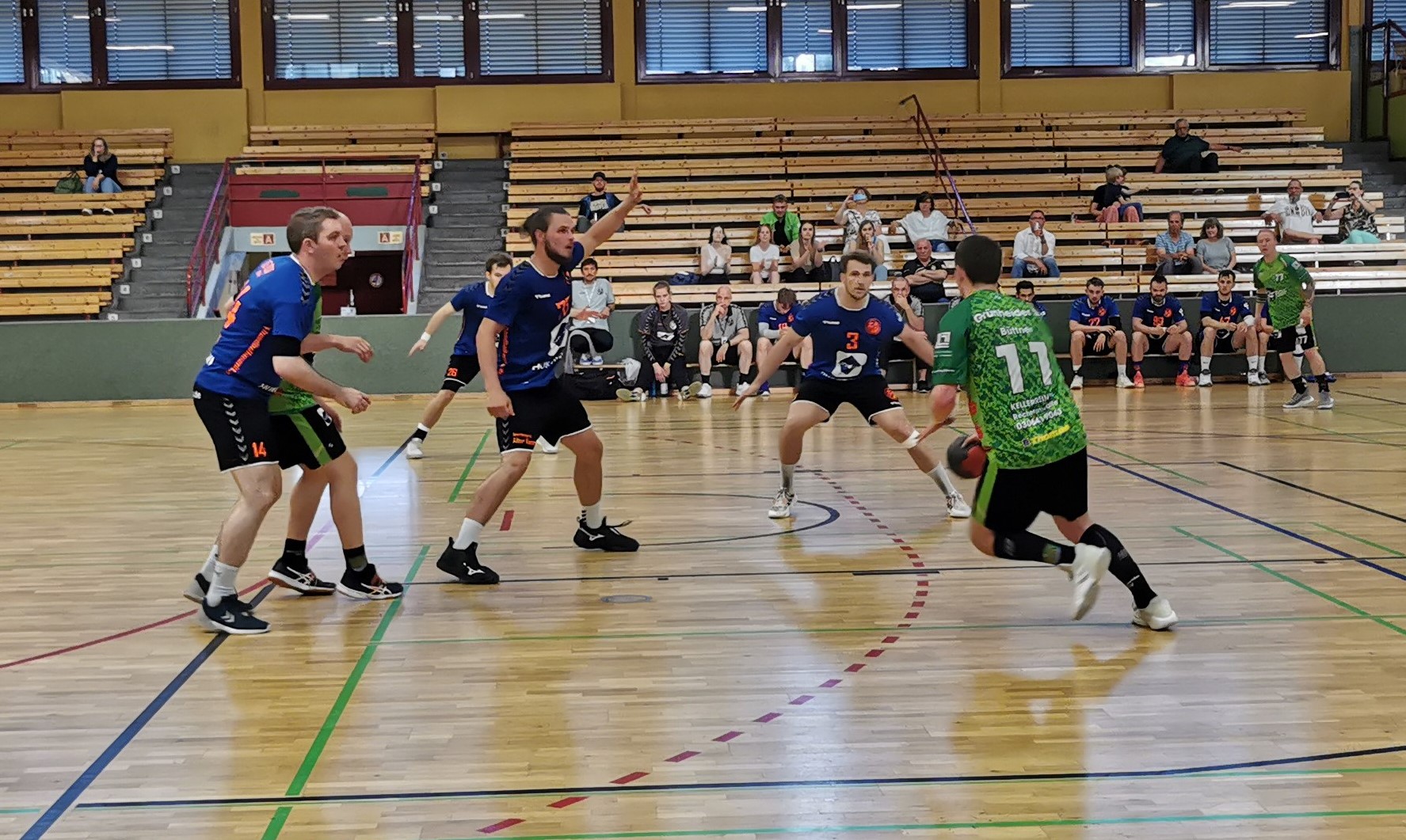 1. Männer, 3. Männer, Sektion Letzte