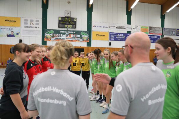 Grünheider B-Mädchen weiter auf Erfolg