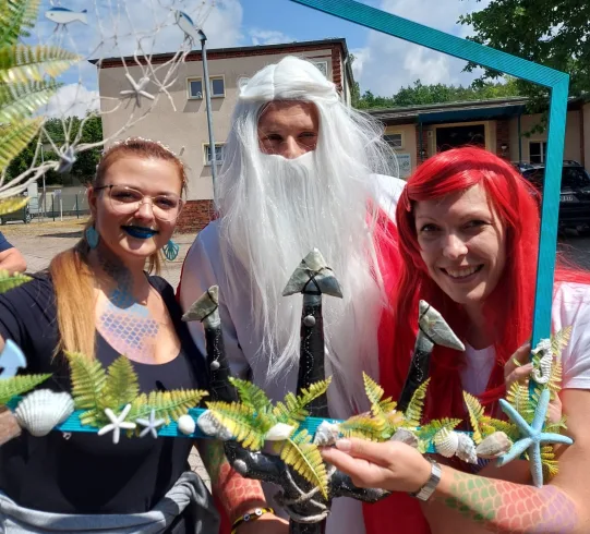 Sektion, Kinder: Gelungenes 2. Neptunfest des Grünheider SV – Kinder und Eltern sowie Handballerinnen und Handballer mit viel Enthusiasmus und Spaß dabei