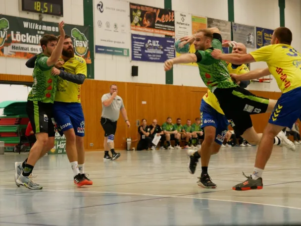 1. Männer: Heimsieg im Vier-Punkte-Spiel – Grünheider SV I gewinnt in Oberliga Ostsee-Spree gegen den Bad Doberaner SV 90 mit 30:24 (15:13) – Neuzugang Toni Schäl erstmals dabei – Am Samstag geht’s zum Aufsteiger SG Hermsdorf-Waidmannslust