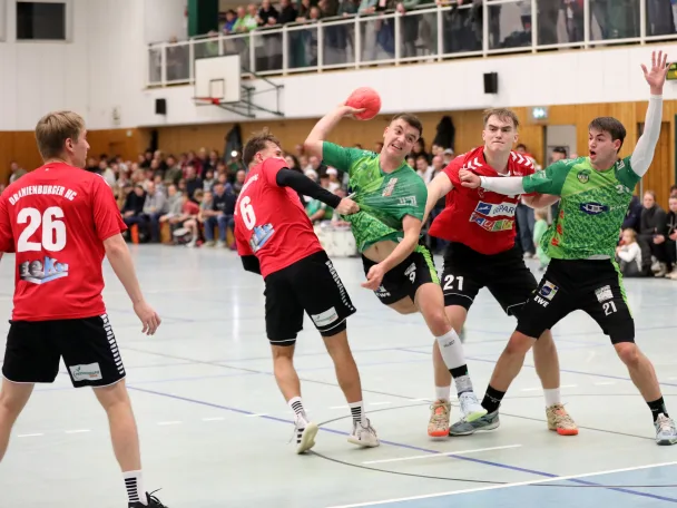 1. Männer: Fassungslos nach Heimniederlage – Grünheider SV I verliert in der Oberliga Ostsee-Spree gegen den Oranienburger HC II knapp mit 27:29 (13:15) – Am Samstag folgt Punktspiel bei der SG Uni Greifswald/Loitz