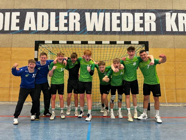 B-Jugend männlich: Den Adlern die Flügel gestutzt – Nachwuchs des Grünheider SV gewinnt in der Brandenburgliga beim Tabellen-Zweiten 1. VfL Potsdam II mit 30:28 (16:14) – Am Samstag Saison-Abschluss mit Heimspiel in der Löcknitzhalle gegen Tabellen-Nachbar HSG Ahrensdorf/Schenkenhorst