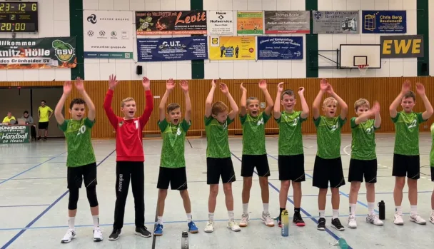 D-Jugend männlich: Einzug ins Halbfinale – Starkes Team von Trainer Marko Grubauer überzeugt im Kreispokal-Viertelfinale mit 23:12 (11:6) gegen die OSG Fredersdorf-Vogelsdorf – Nächste Punktspiele in der Kreisoberliga am 1. Dezember