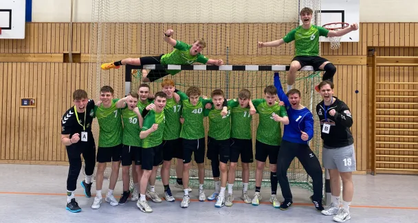 B-Jugend männlich: Kreispokal gewonnen – Nachwuchs des Grünheider SV siegt im Endspiel des Spielbezirks D bei der OSG Fredersdorf-Vogelsdorf mit 32:27 (15:12) – Nächstes Punktspiel in der Oberliga Brandenburg am Sonntag beim Tabellen-Dritten Oranienburger HC