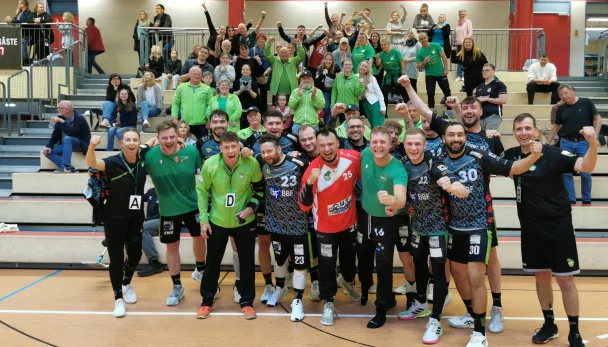 1. Männer: Auswärtssieg im letzten Saisonspiel – Grünheider SV I gewinnt in der Oberliga Brandenburg mit 33:24 (15:12) beim HSV Bernauer Bären – Vize-Meister und Viertliga-Aufsteiger geht in eine kurze Sommerpause – Start der Vorbereitung Ende Juni