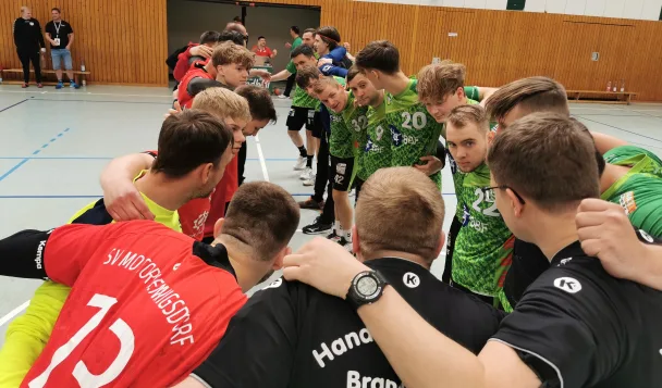 2. Männer: Höchster Saisonsieg im letzten Heimspiel – Grünheider SV II gewinnt in der Verbandsliga Nord Brandenburg gegen den SV Motor Hennigsdorf mit 47:28 (25:12) – Letztes Punktspiel am Samstag beim Tabellen-Achten SV Motor Babelsberg