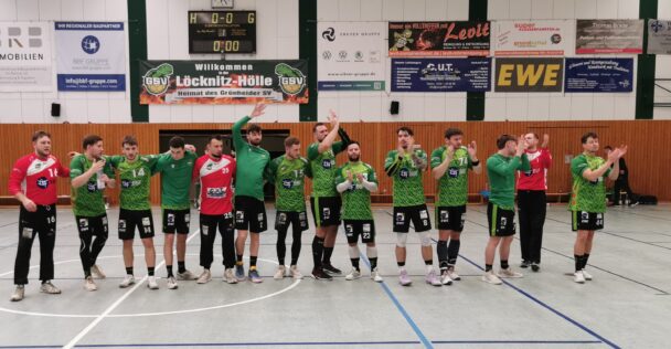 1. Männer: Auswärts-Niederlage im Keller-Duell – Grünheider SV I verliert in der Regionalliga Ostsee-Spree bei der TSG Lübbenau 63 deutlich mit 23:38 (11:15) – Training noch zweimal vor Weihnachten und dann wieder ab 5. Januar 2026